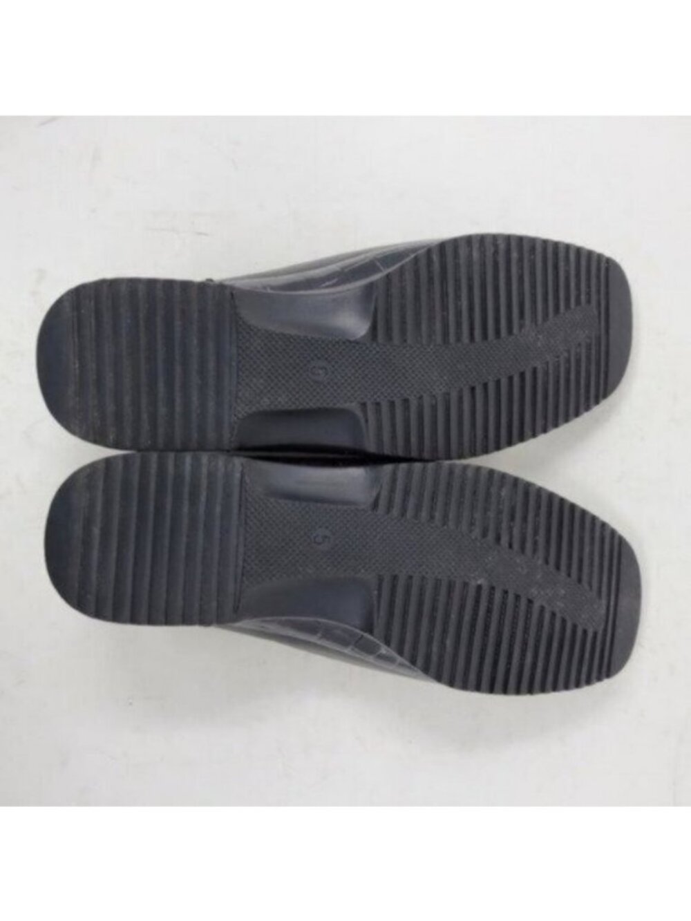 Ara Leather Crocodile Print Mokassin Slip On Loafer Shoe Black - Picture 12 of 12